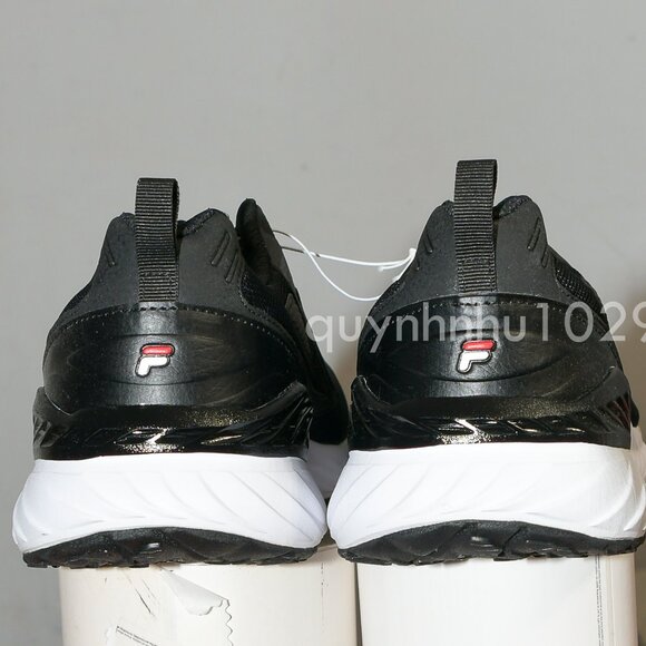 Fila Men's Black Trazorus 2 Energized Athletic Sneaker Shoes - Picture 3 of 6